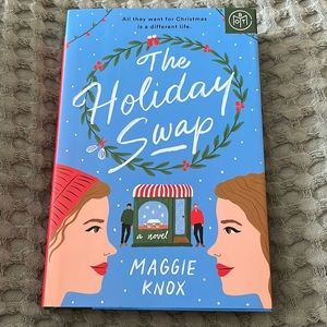 The Holiday Swap by Maggie Knox BOTM Hardcover Book
